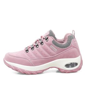 Sneakers Air Cushion Sole Casual Shoes (Option: Pink-35)